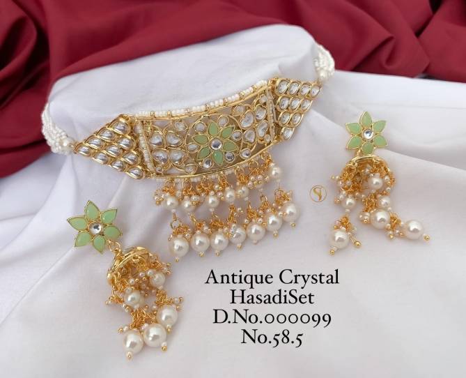Antique Design Crystal Hasadi Set 3 Wholesale Shop In Surat

